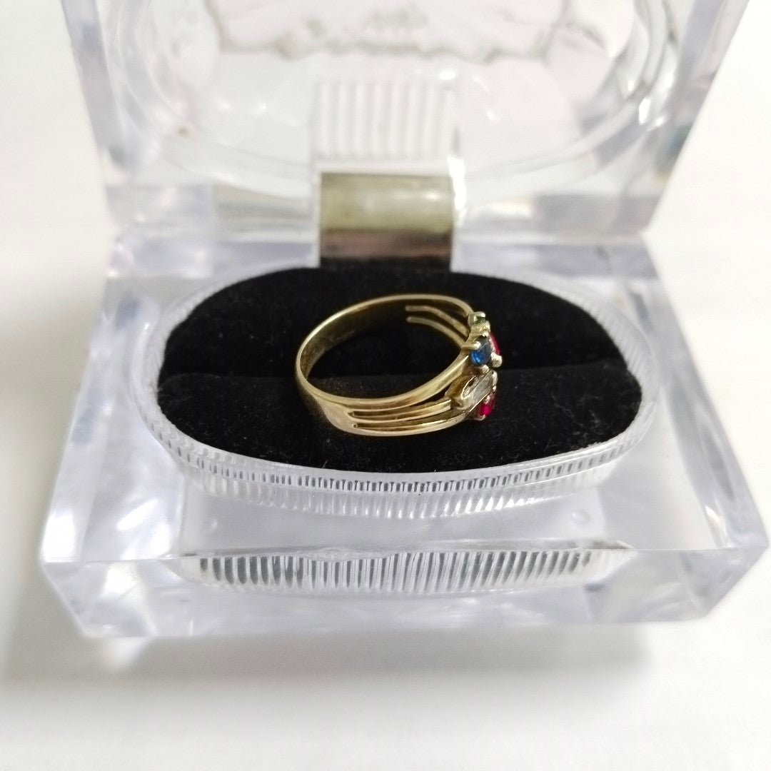ANILLO ORO 10 K 2.3 GRMS (SEMINUEVO)