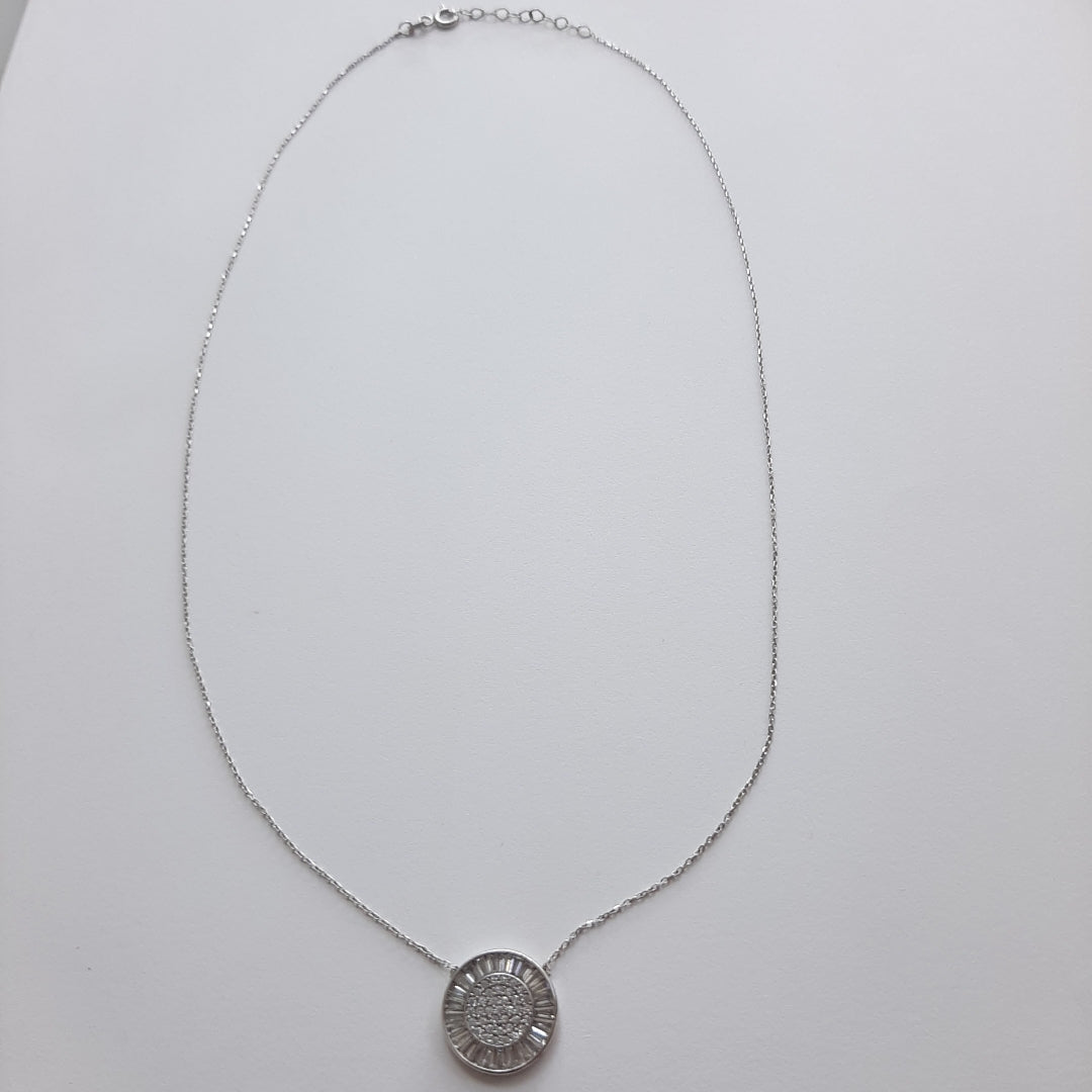 GARGANTILLA ORO BLANCO 14 K 3,00 GRMS (SEMINUEVO)