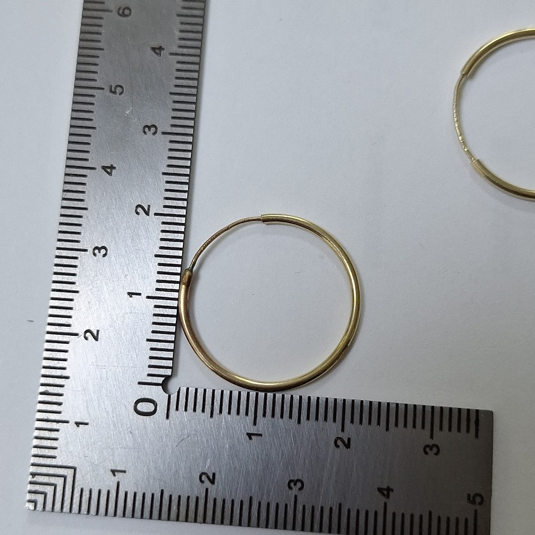 ARRACADAS PAR ORO 10 K 0.9 GRMS (SEMINUEVO)