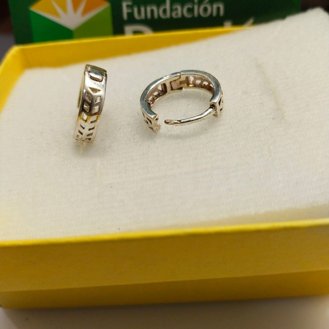 ARRACADAS PLATA .925 2.5 GR (NUEVO)
