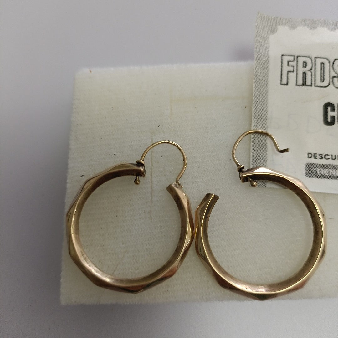 ARRACADAS PAR ORO 10 K 2,70 GRMS (SEMINUEVO)