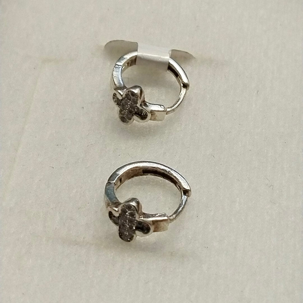 ARRACADAS C/CIRCONIAS PLATA .925 1.9 GR (NUEVO)