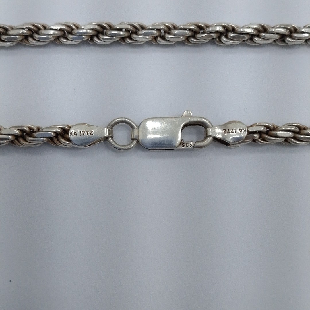 CADENA, CRUCIFIJO PLATA 38.7 GRMS (SEMINUEVO)