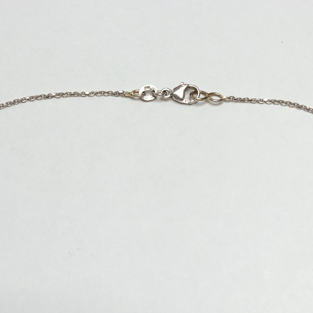 GARGANTILLA ORO BLANCO 14 K 3,90 GRMS (SEMINUEVO)