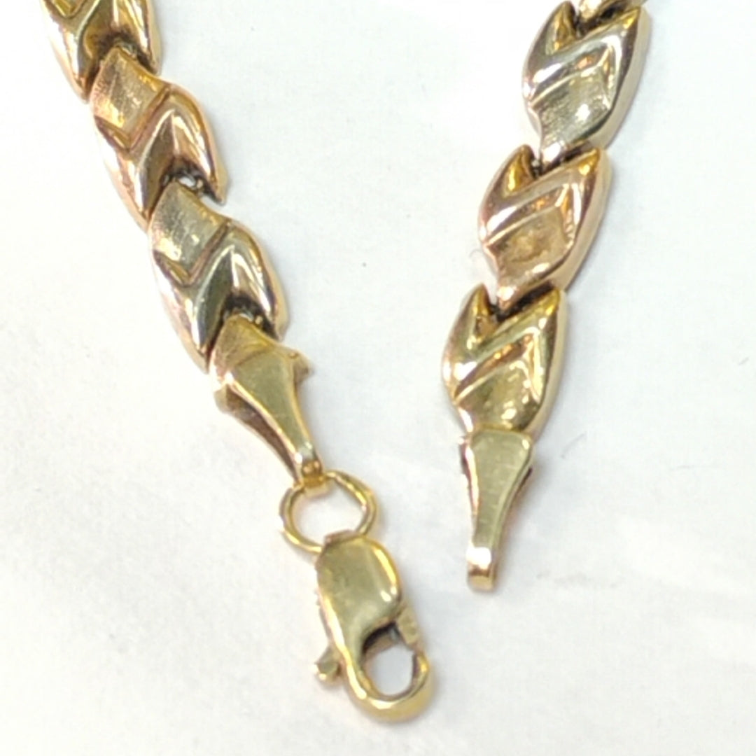 PULSERA ORO,ORO COMBINADO 14 K 5,20 GRMS (SEMINUEVO)