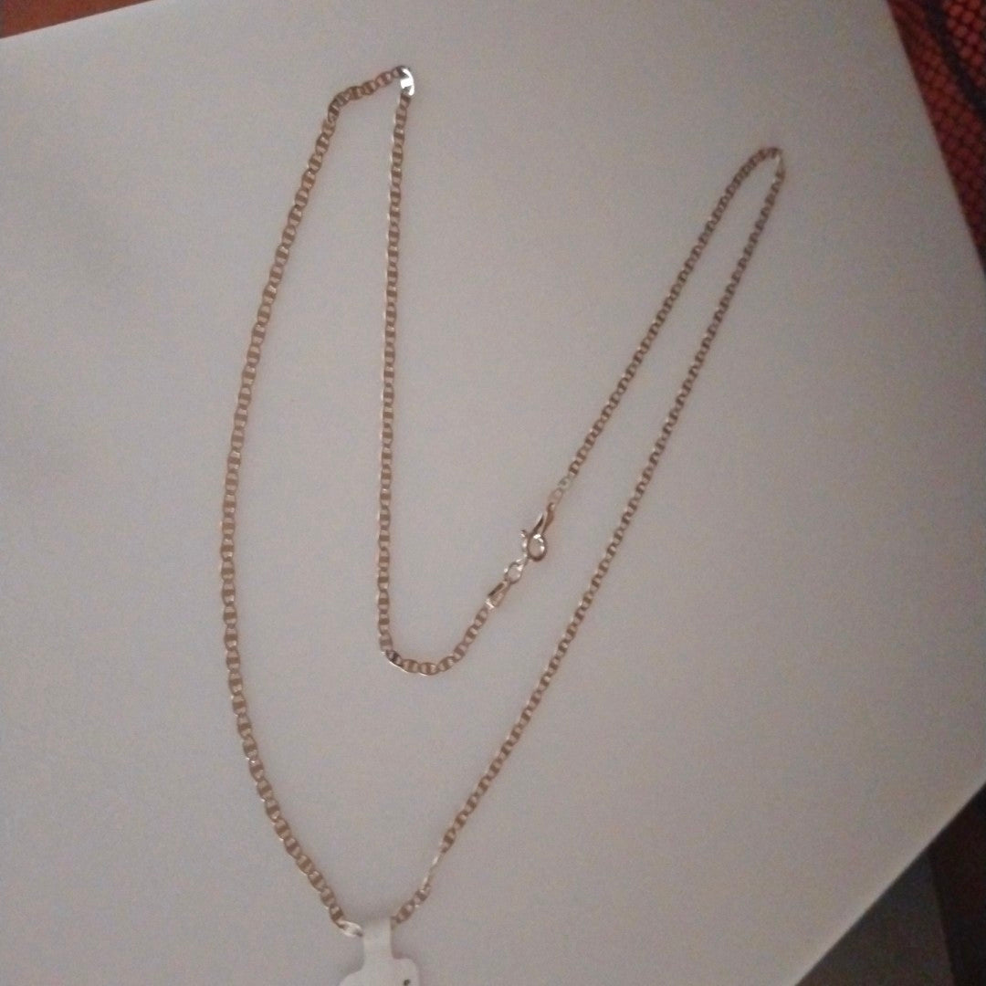 CADENA TEJIDO ESPEJO PLATA .925 60 CM 4.2 GR (NUEVO)