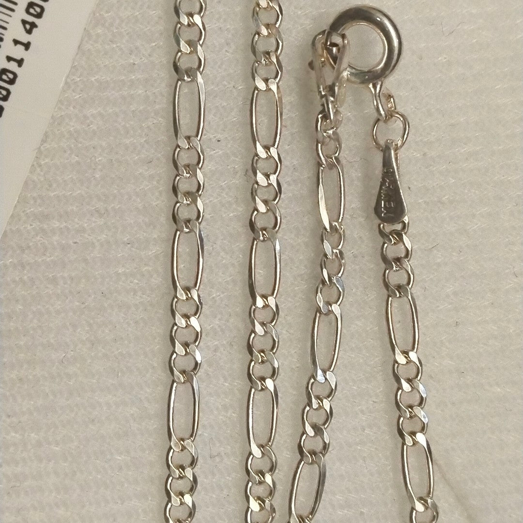 CADENA TEJIDO 3X1 PLATA .925 50 CM 4.3 GR (NUEVO)