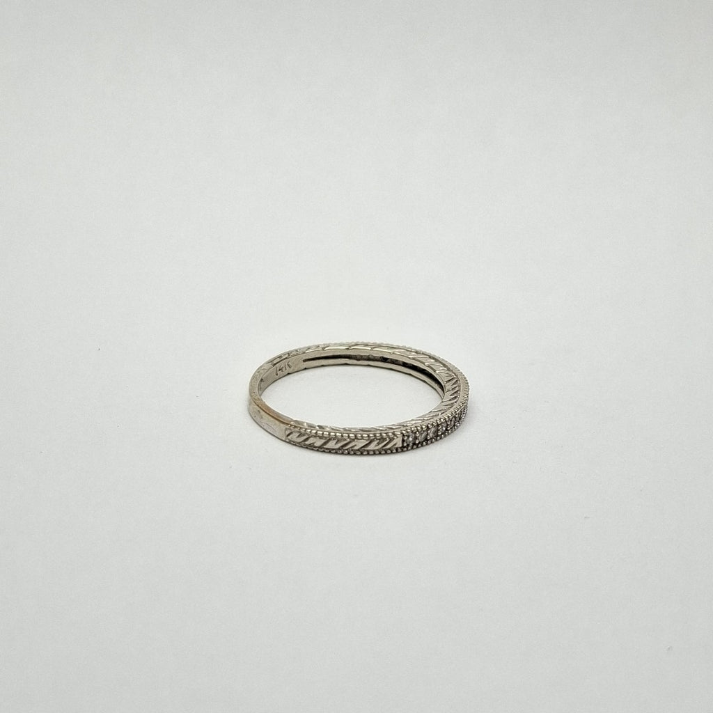 MEDIA CHURUMBELA ORO BLANCO 14 K 2,20 GRMS (SEMINUEVO)
