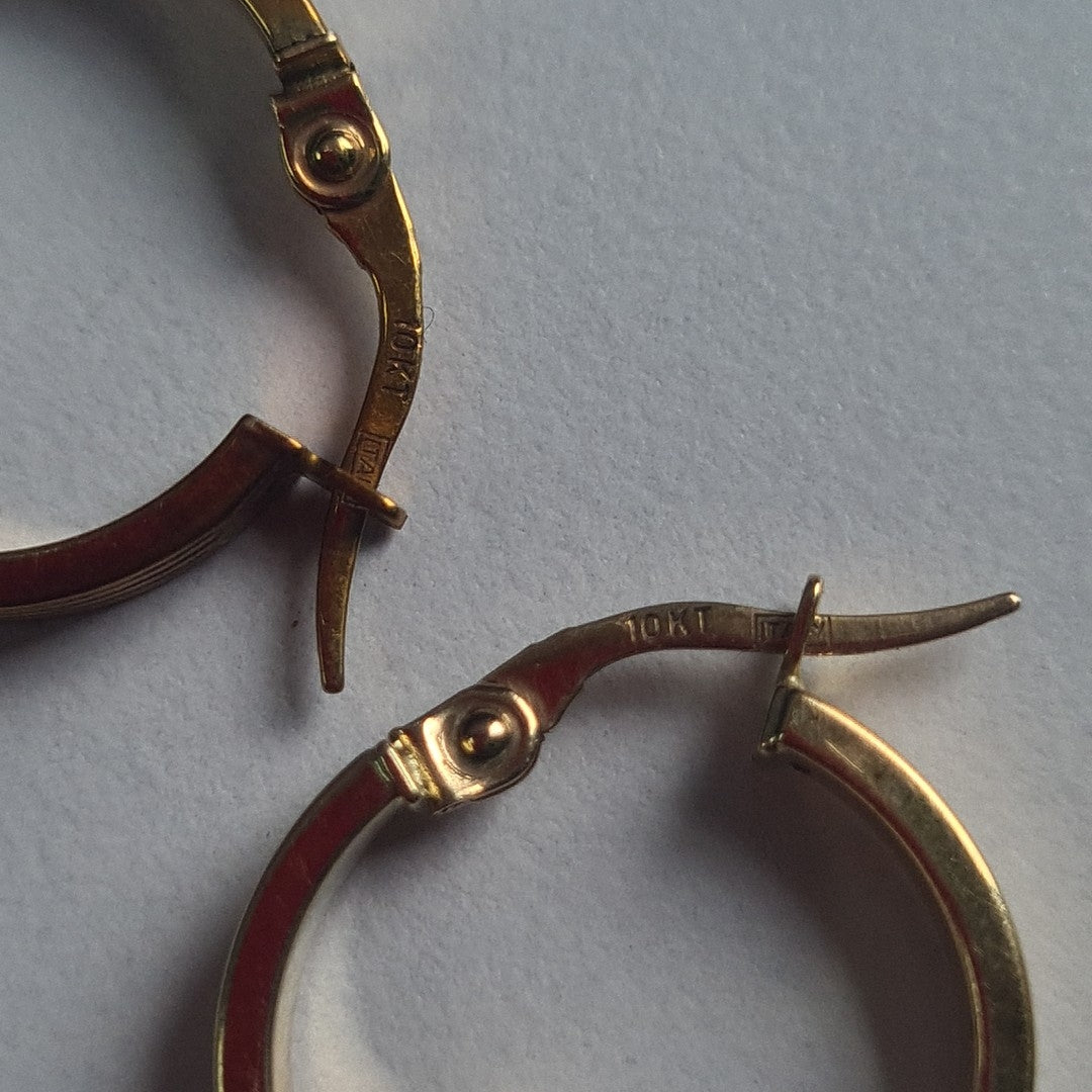 ARETES PAR ORO 10 K 2.5 GRMS (SEMINUEVO)