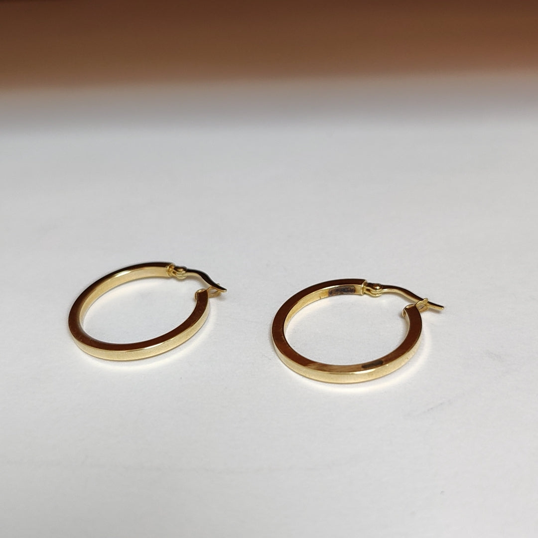 ARRACADAS PAR ORO 14 K 1,70 GRMS (SEMINUEVO)
