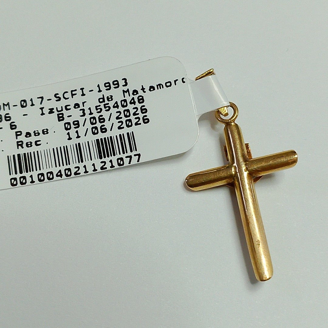 CRUCIFIJO ORO 18 K 1.4 GRMS (SEMINUEVO)