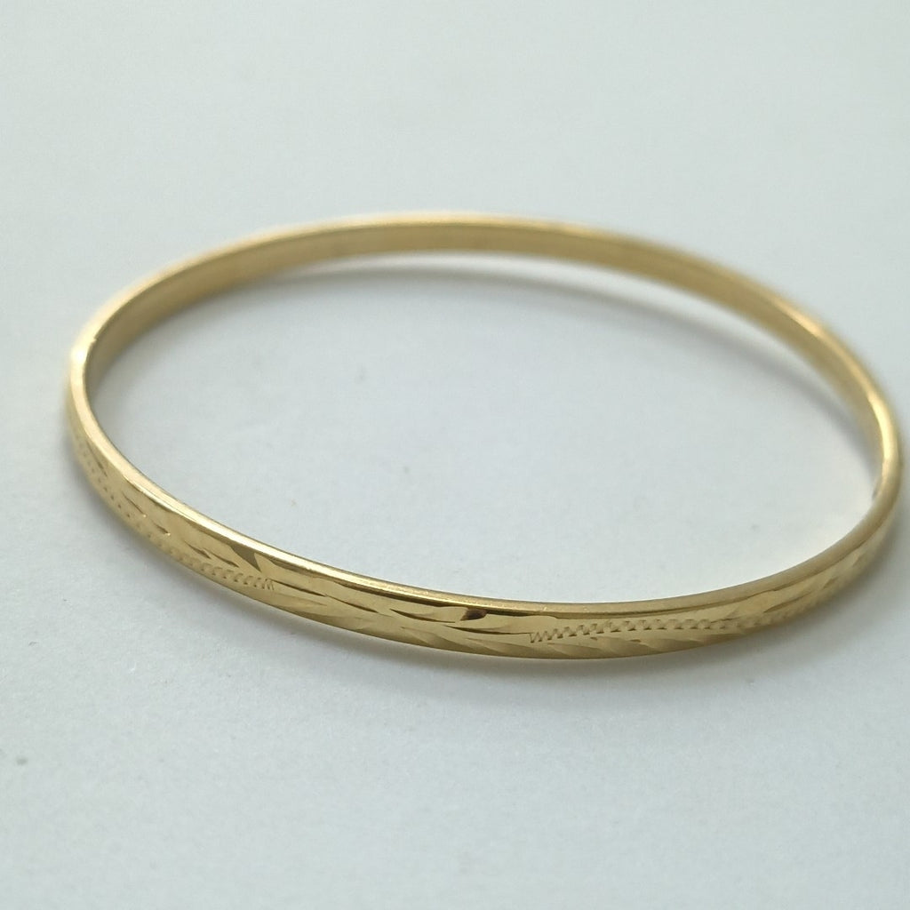 PULSERA RIGIDA ORO 10 K 4,80 GRMS (SEMINUEVO)