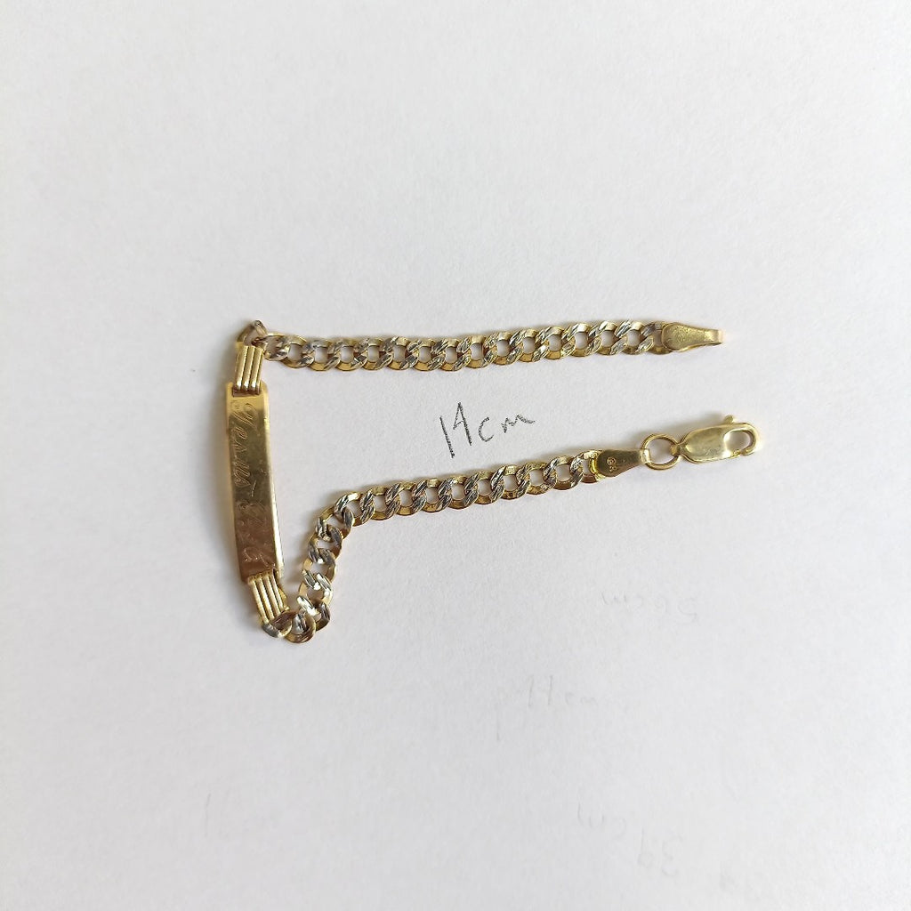 ESCLAVA ORO 14 K 2.8 GRMS (SEMINUEVO)