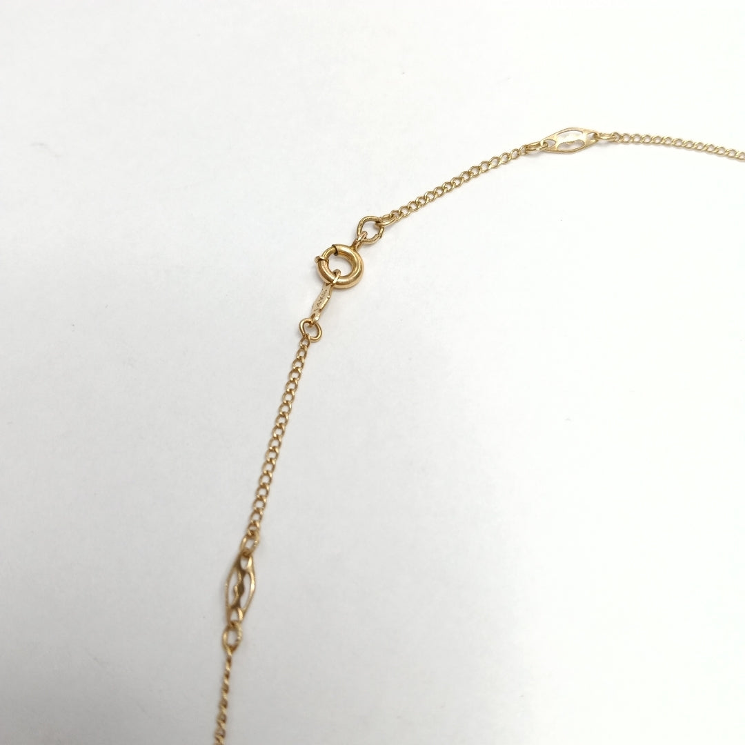 CADENA,DIJE ORO 14 K 3,80 GRMS (SEMINUEVO)