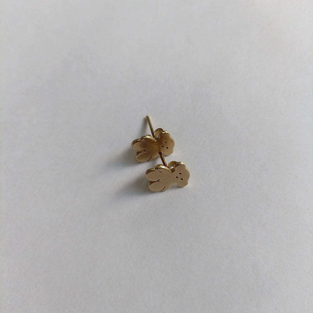 ARETES PAR ORO 14 K 2,10 GRMS (SEMINUEVO)