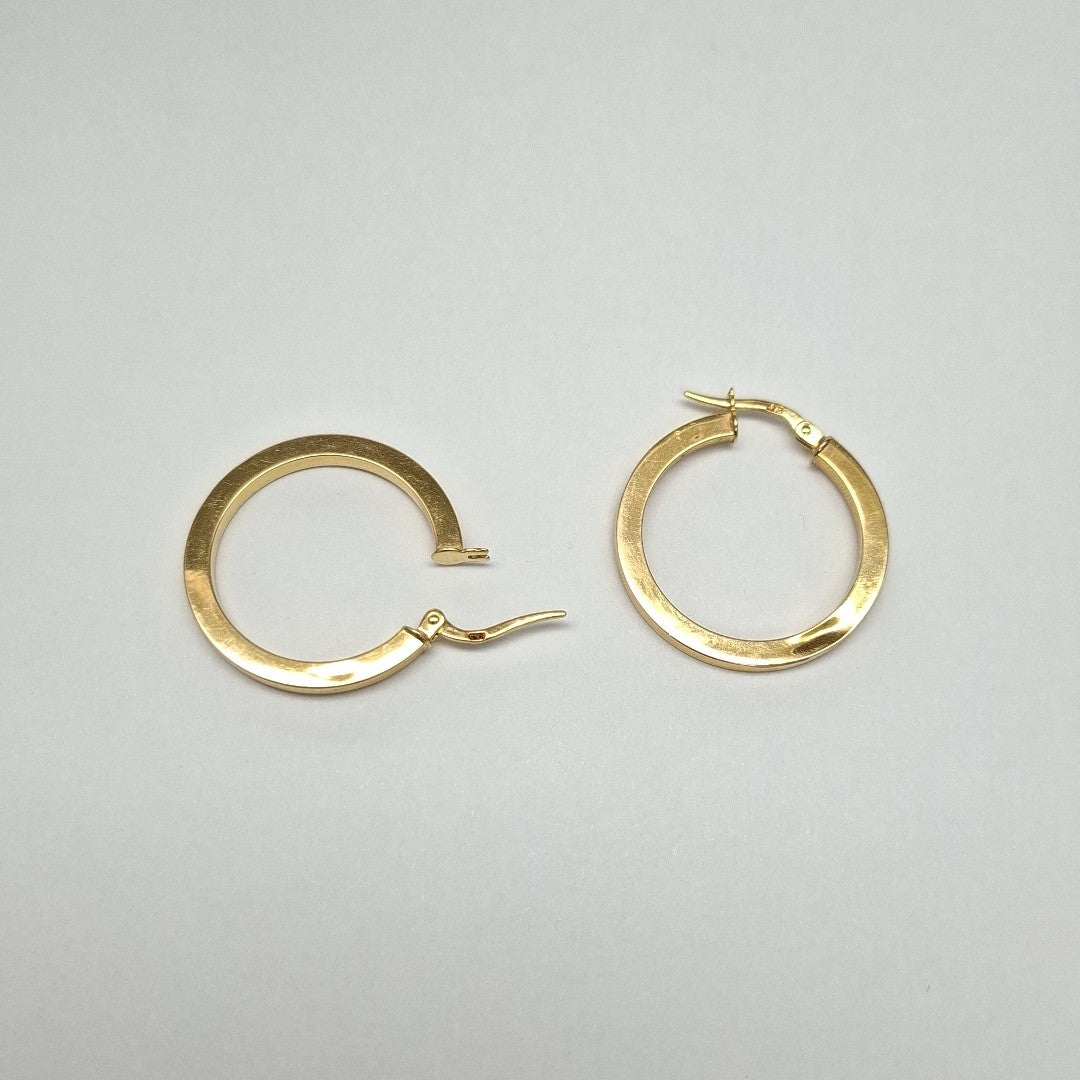 ARRACADAS PAR ORO 14 K 2,10 GRMS (SEMINUEVO)
