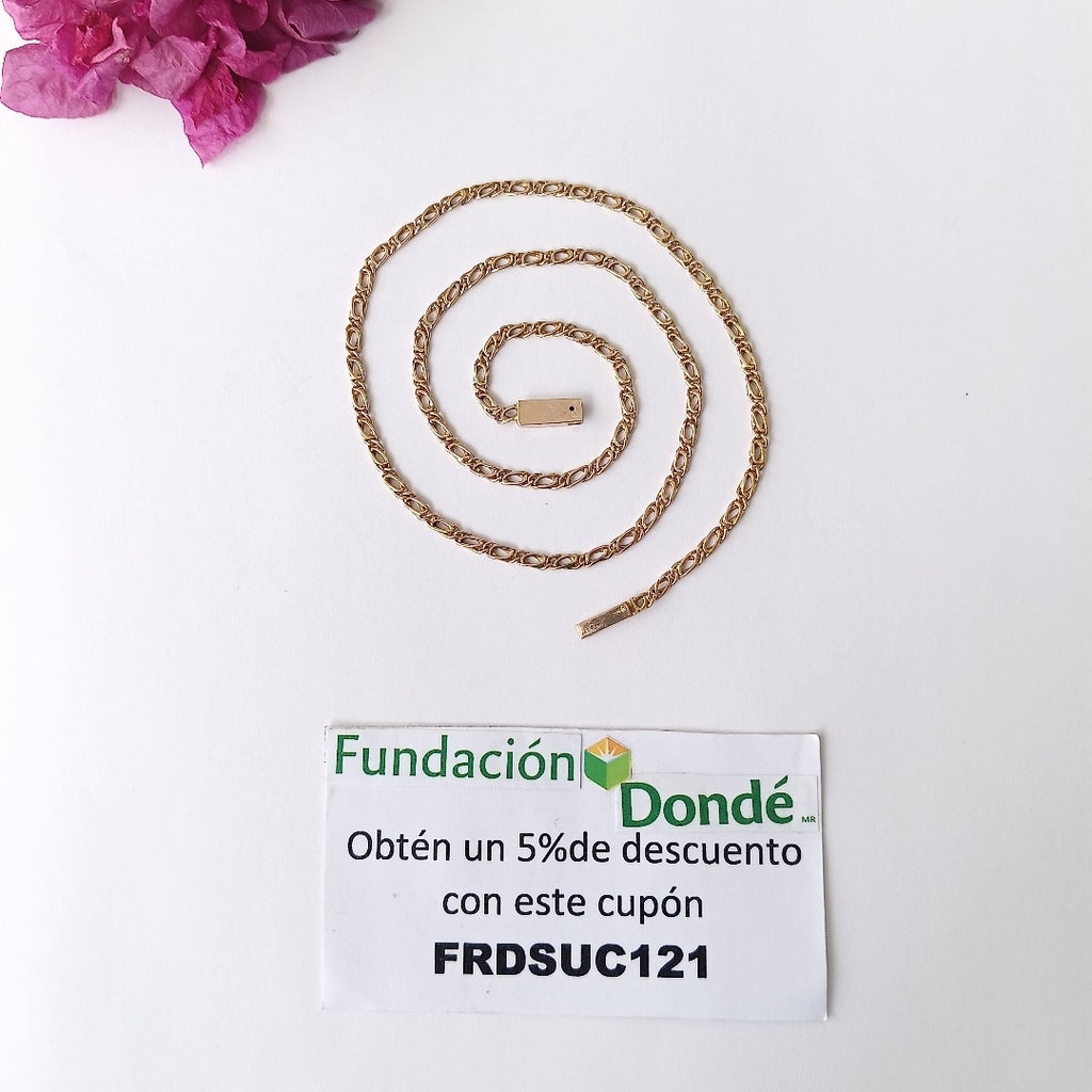 CADENA ORO 8 K 4,60 GRMS (SEMINUEVO)