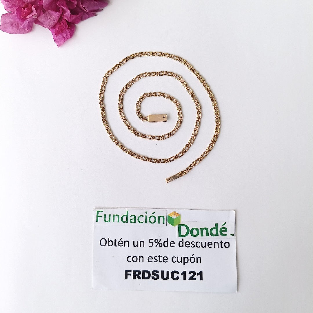 CADENA ORO 8 K 4,60 GRMS (SEMINUEVO)