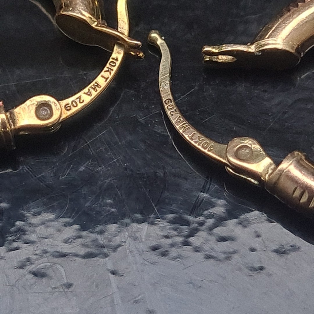 ARETES PAR ORO 10 K 2.7 GRMS (SEMINUEVO)