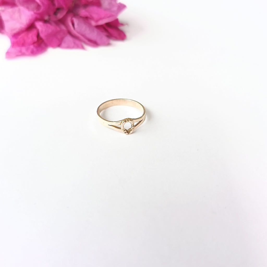 ANILLO ORO 8 K 0,60 GRMS (SEMINUEVO)