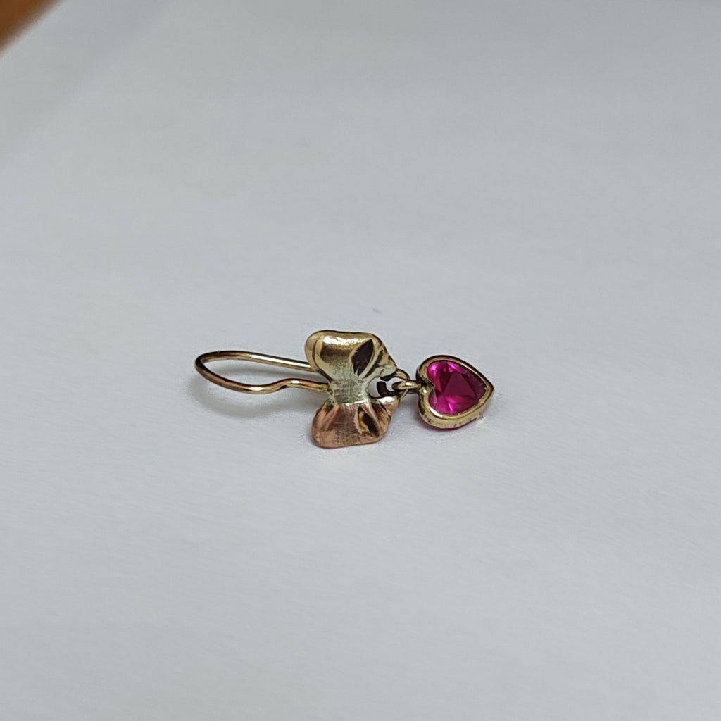 ARETES PAR ORO 10 K 1,70 GRMS (SEMINUEVO)
