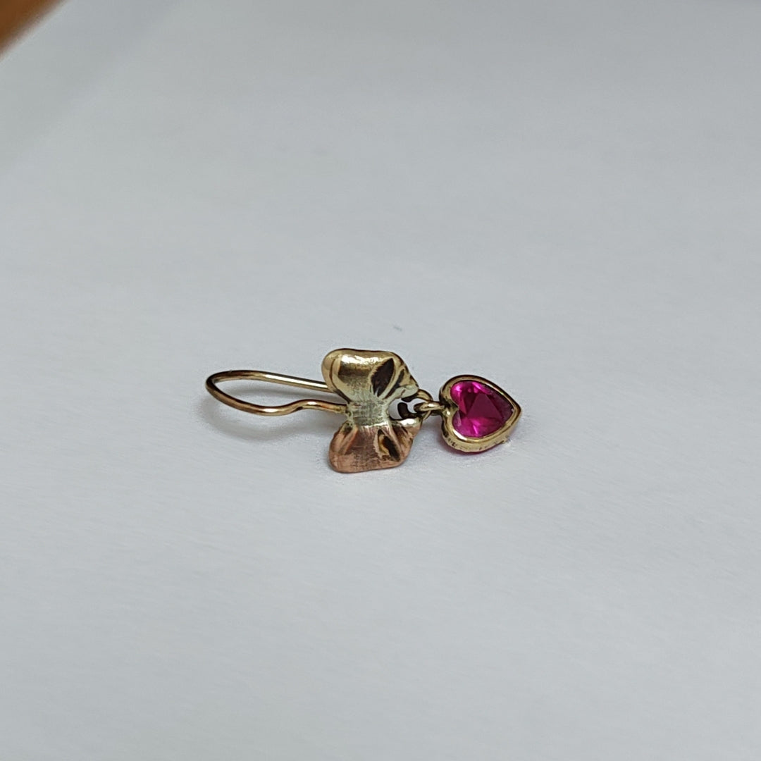 ARETES PAR ORO 10 K 1,70 GRMS (SEMINUEVO)
