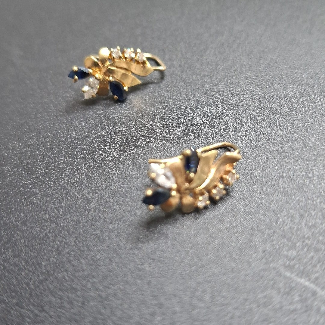ARETES PAR ORO 10 K 3 GRMS (SEMINUEVO)