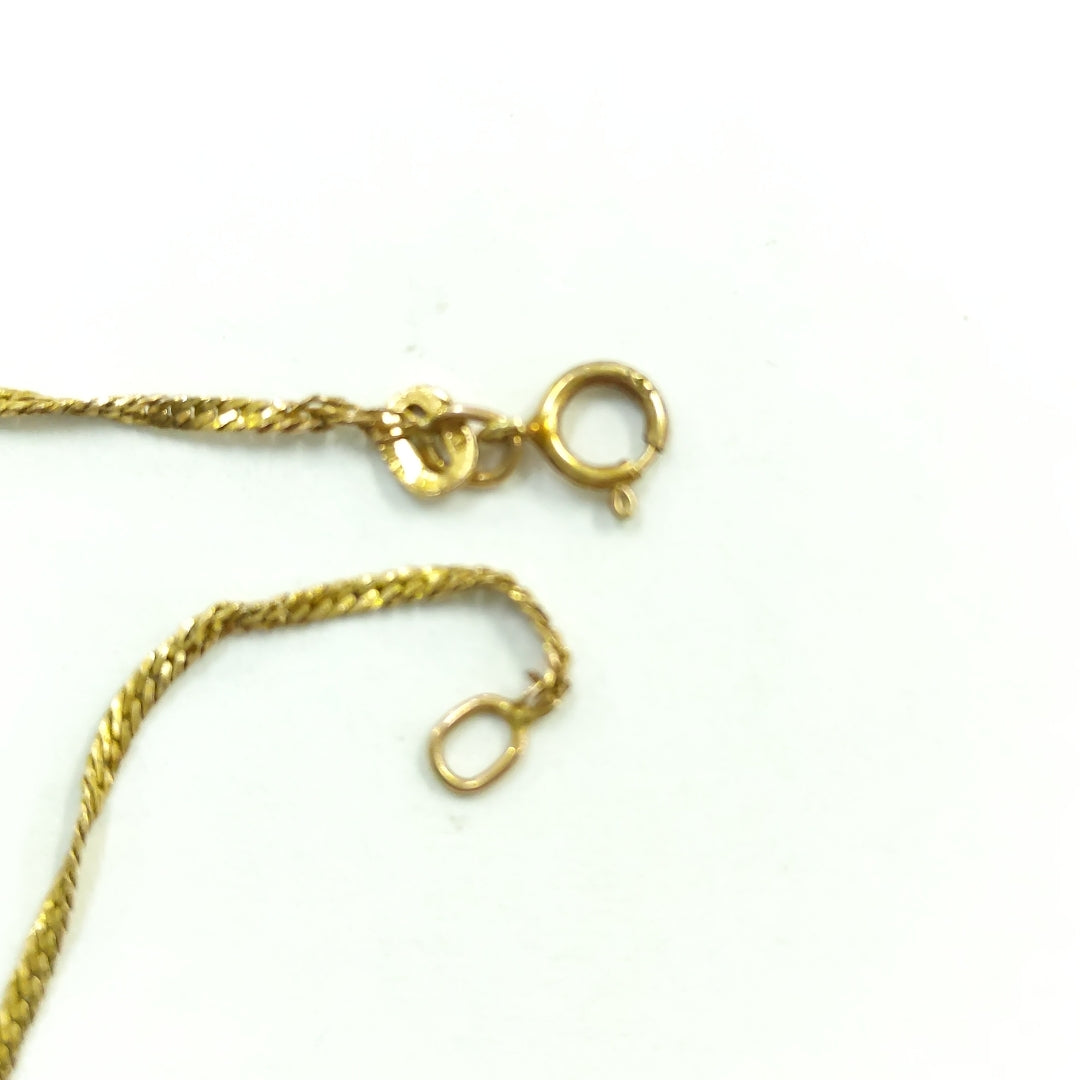 CADENA ORO 14 K 0.8 GRMS (SEMINUEVO)