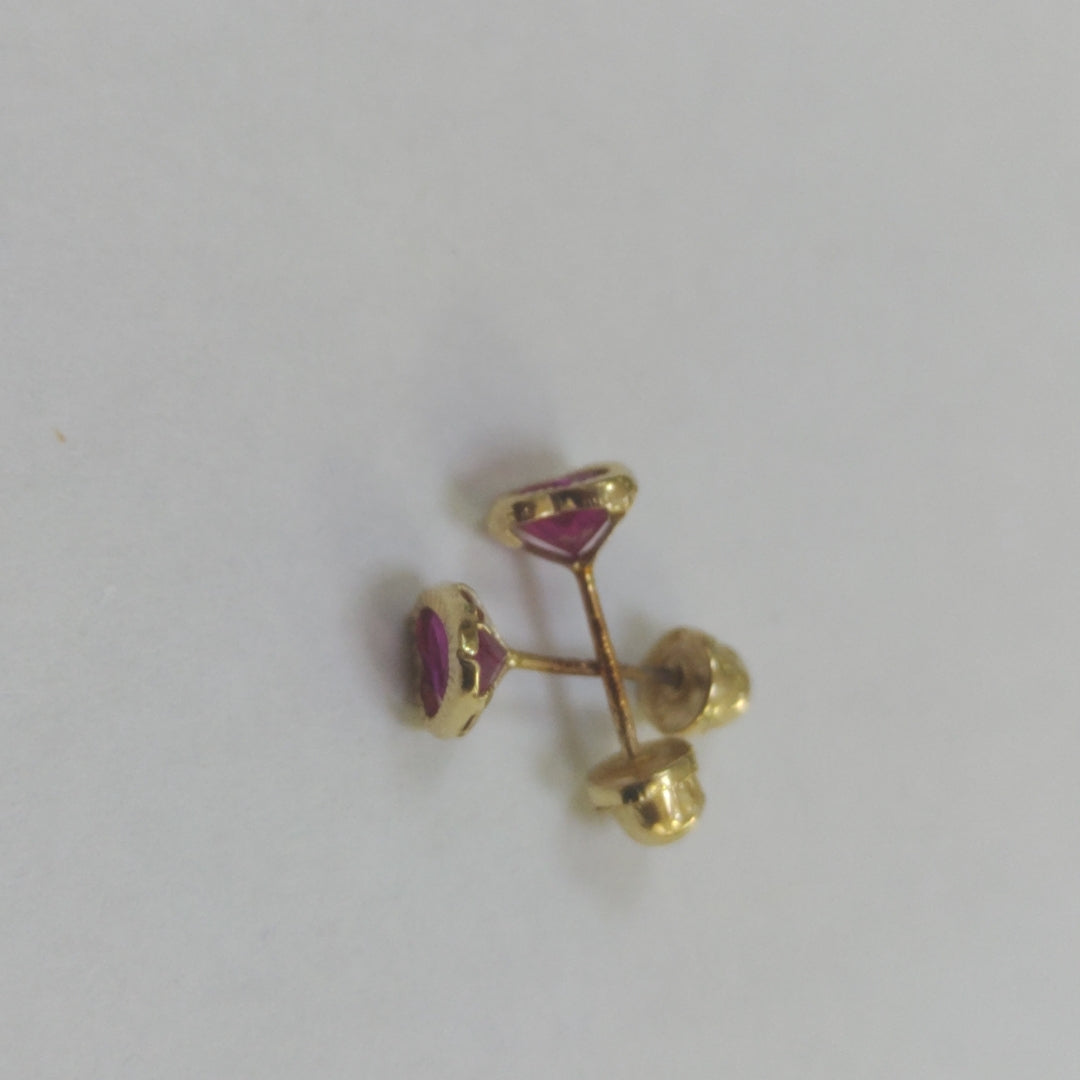 BROQUELES PAR ORO 10 K 0,30 GRMS (SEMINUEVO)