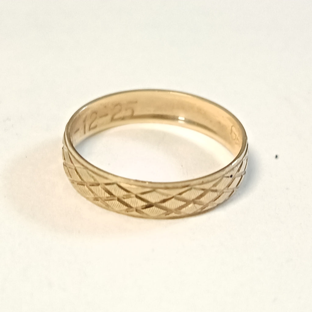 ARGOLLA ORO 10 K 1.1 GRMS (SEMINUEVO)