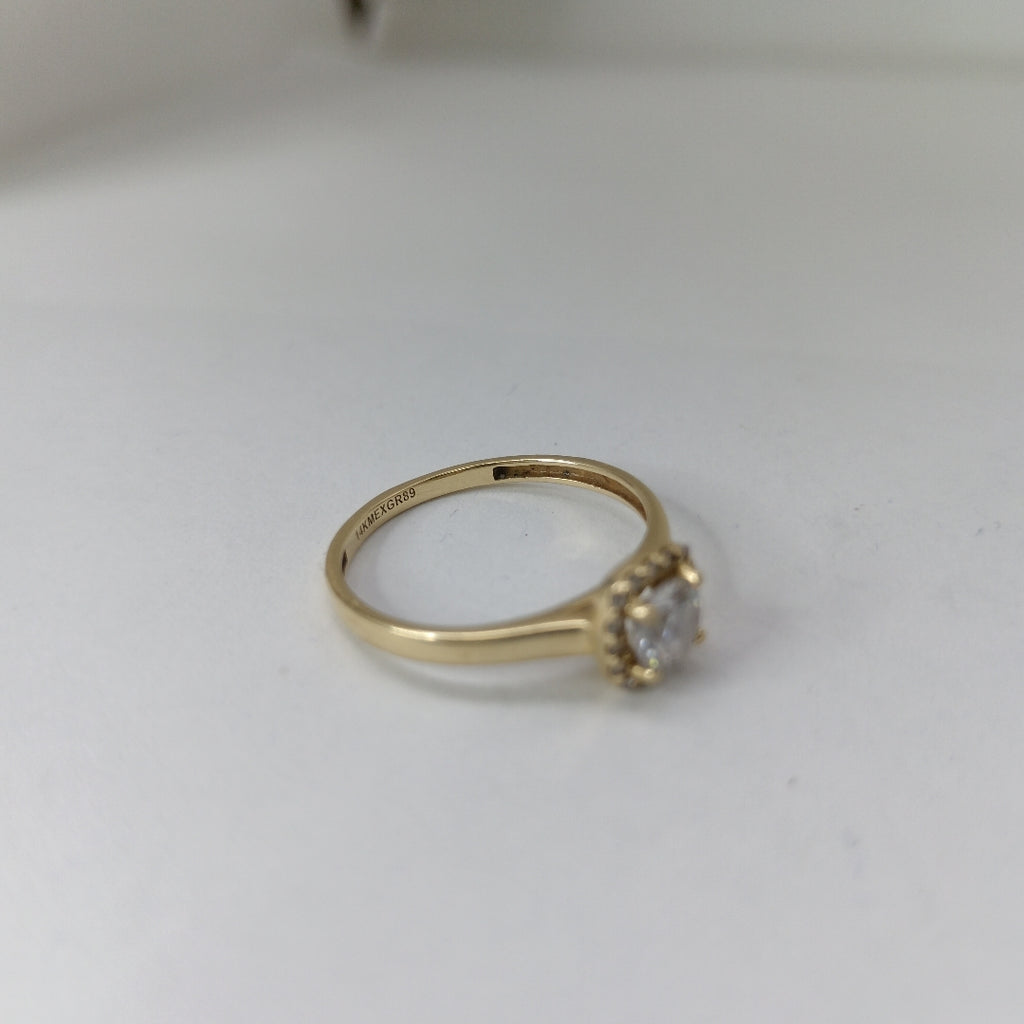 SOLITARIO ORO 14 K 1.9 GRMS (SEMINUEVO)