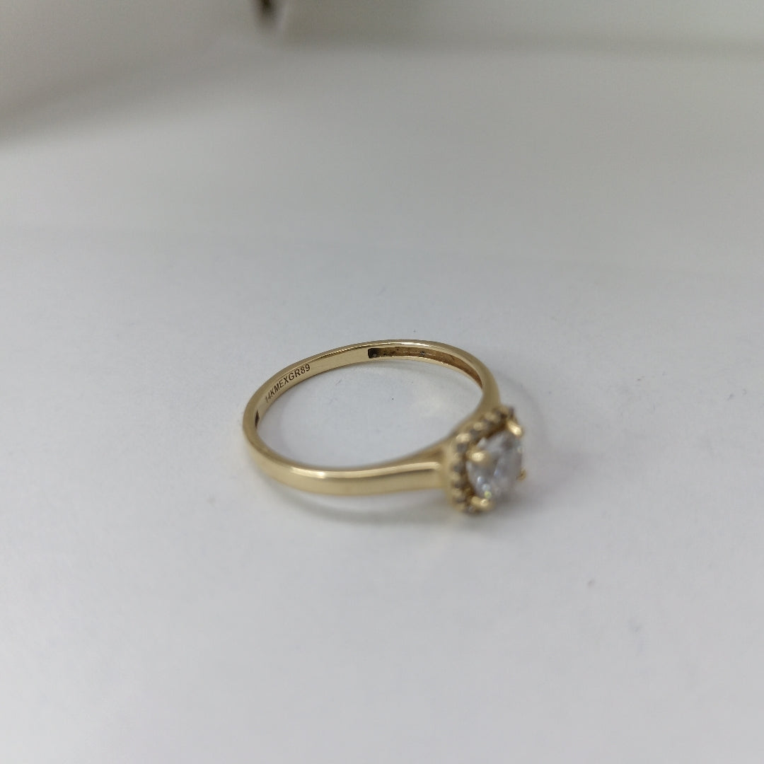 SOLITARIO ORO 14 K 1.9 GRMS (SEMINUEVO)