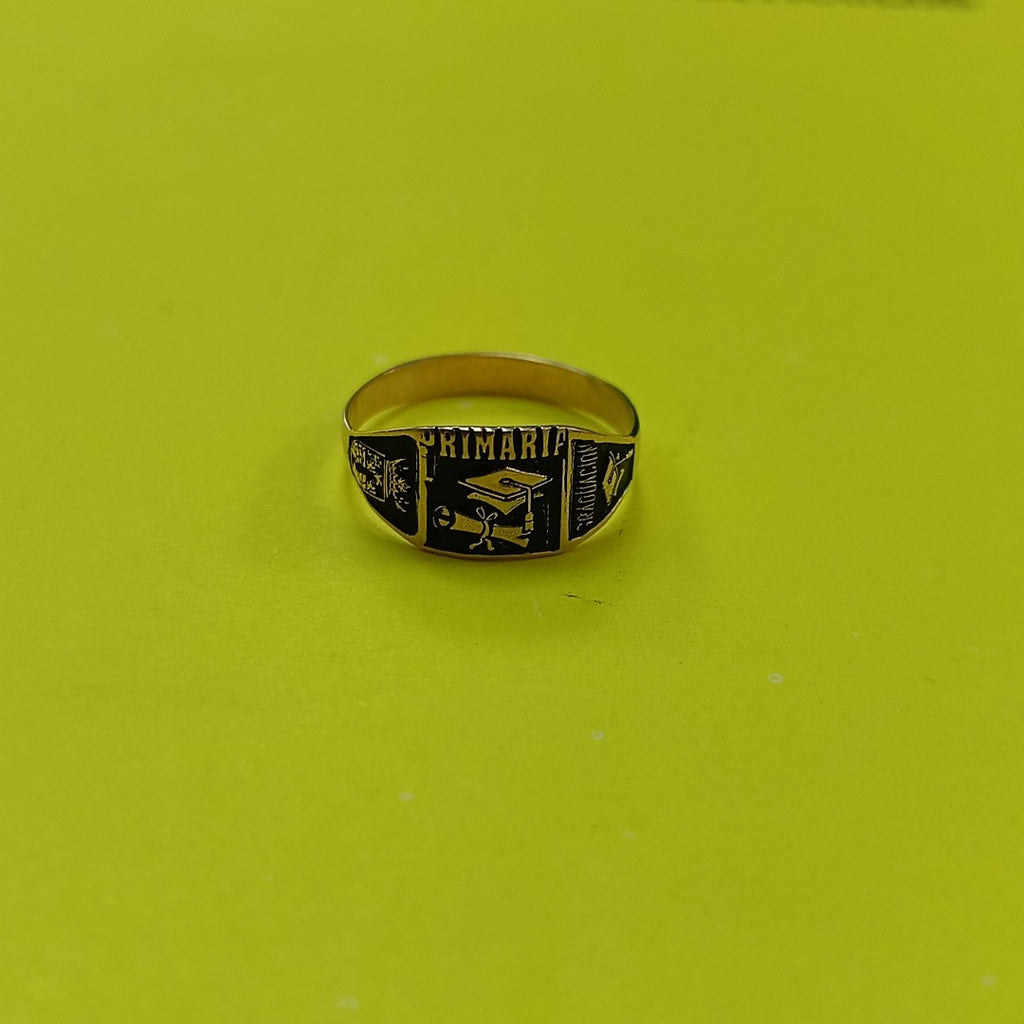 ANILLO DE GRADUACIÓN ORO 8 K 1 GRMS (SEMINUEVO)