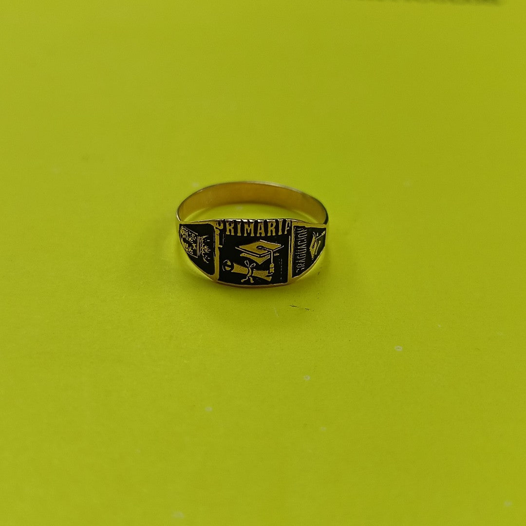 ANILLO DE GRADUACIÓN ORO 8 K 1 GRMS (SEMINUEVO)
