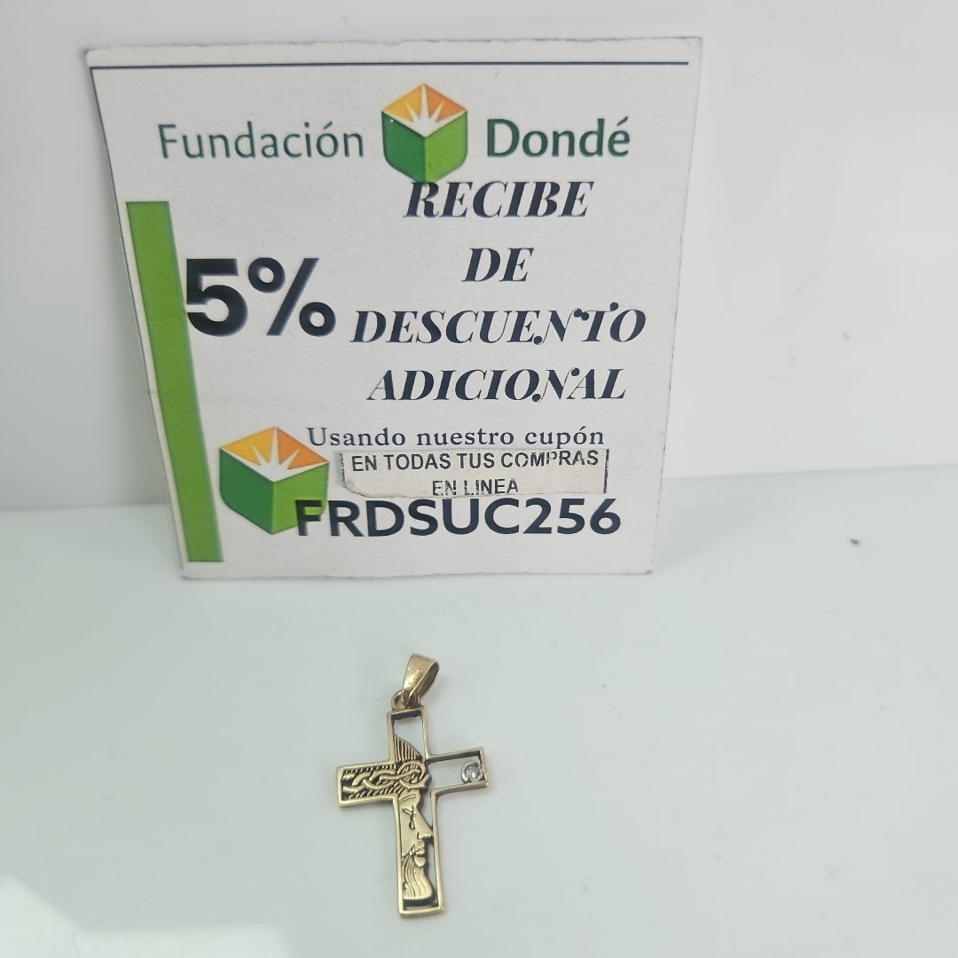 CRUZ ORO 14 K 1.7 GRMS (SEMINUEVO)