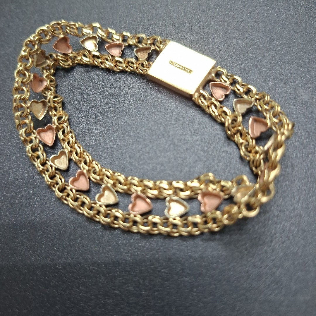 PULSERA ORO 10 K 13.8 GRMS (SEMINUEVO)