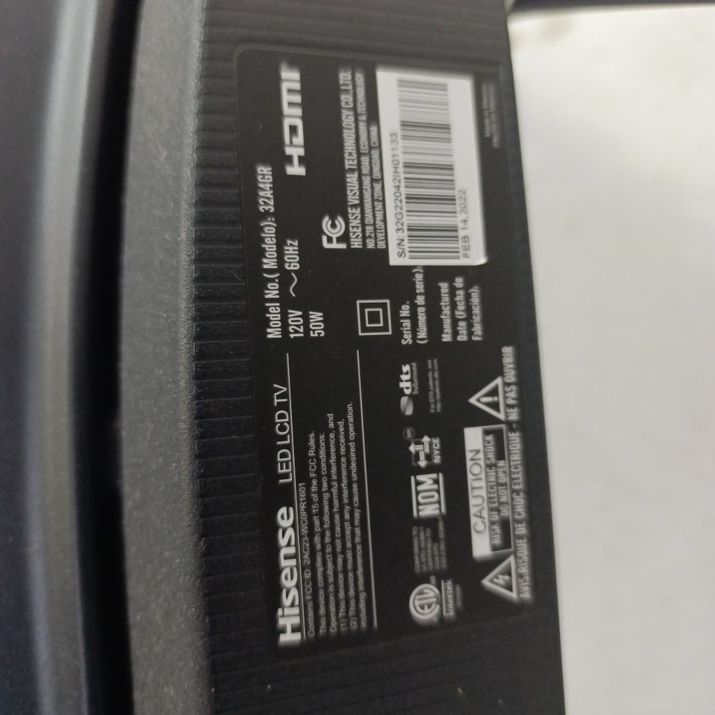 PANTALLA HISENSE 32A4GR (2022) 32" LED HD (SEMINUEVO)