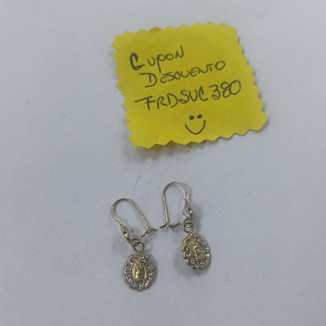 ARETES PAR ORO 10 K 1,00 GRMS (SEMINUEVO)