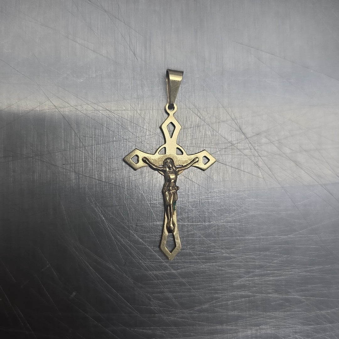 CRUZ, DIJE ORO 14 K 1.7 GRMS (SEMINUEVO)