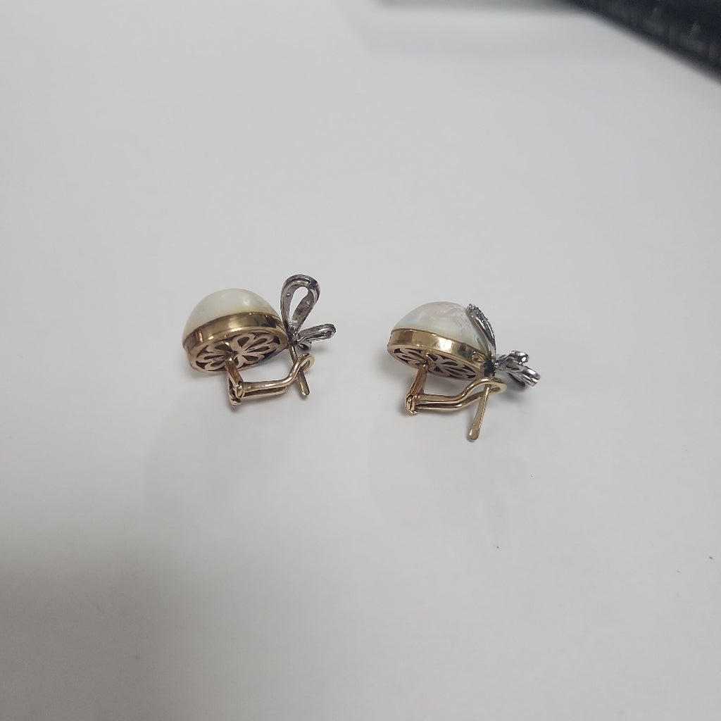 ARETES PAR ORO 14 K 9,10 GRMS (SEMINUEVO)