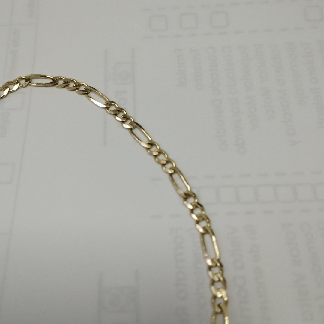 PULSERAS 3X1 ORO 14K 18 CM 2.9 GR (NUEVO)