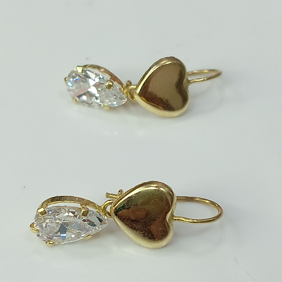 ARETES PAR ORO 10 K 1.6 GRMS (SEMINUEVO)