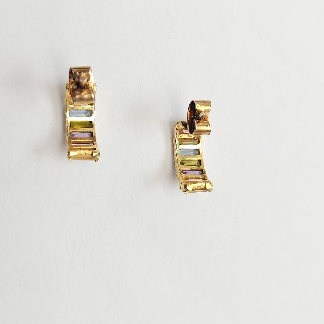 BROQUELES PAR ORO 10 K 1,70 GRMS (SEMINUEVO)