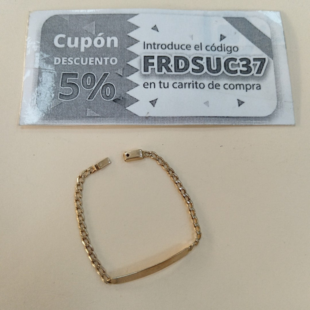 ESCLAVA ORO 10 K 2.7 GRMS (SEMINUEVO)