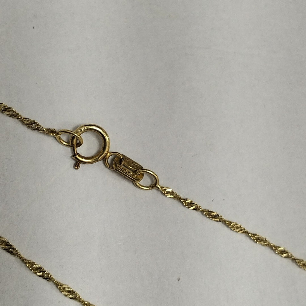 CADENA ORO 14 K 1.2 GRMS (SEMINUEVO)