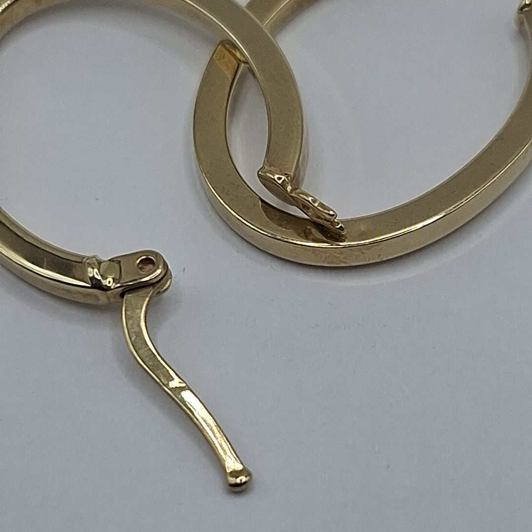 ARRACADAS PAR ORO 14 K 1.6 GRMS (SEMINUEVO)