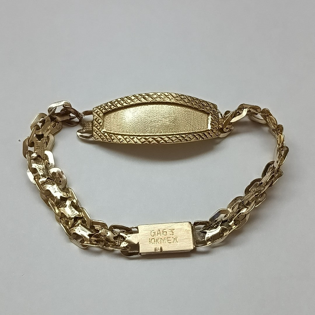 ESCLAVA ORO 10 K 8,90 GRMS (SEMINUEVO)