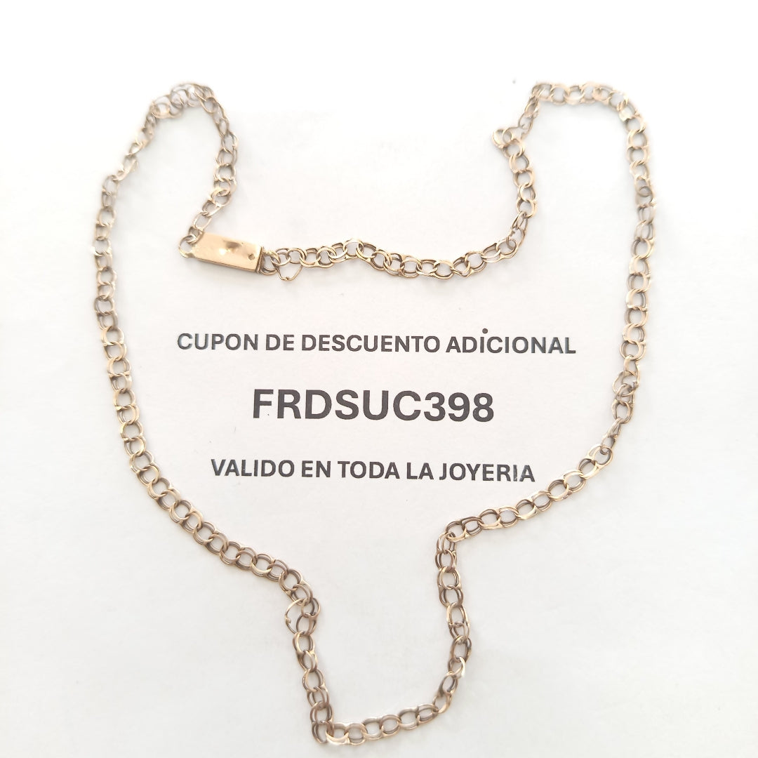 CADENA ORO 10 K 3,20 GRMS (SEMINUEVO)