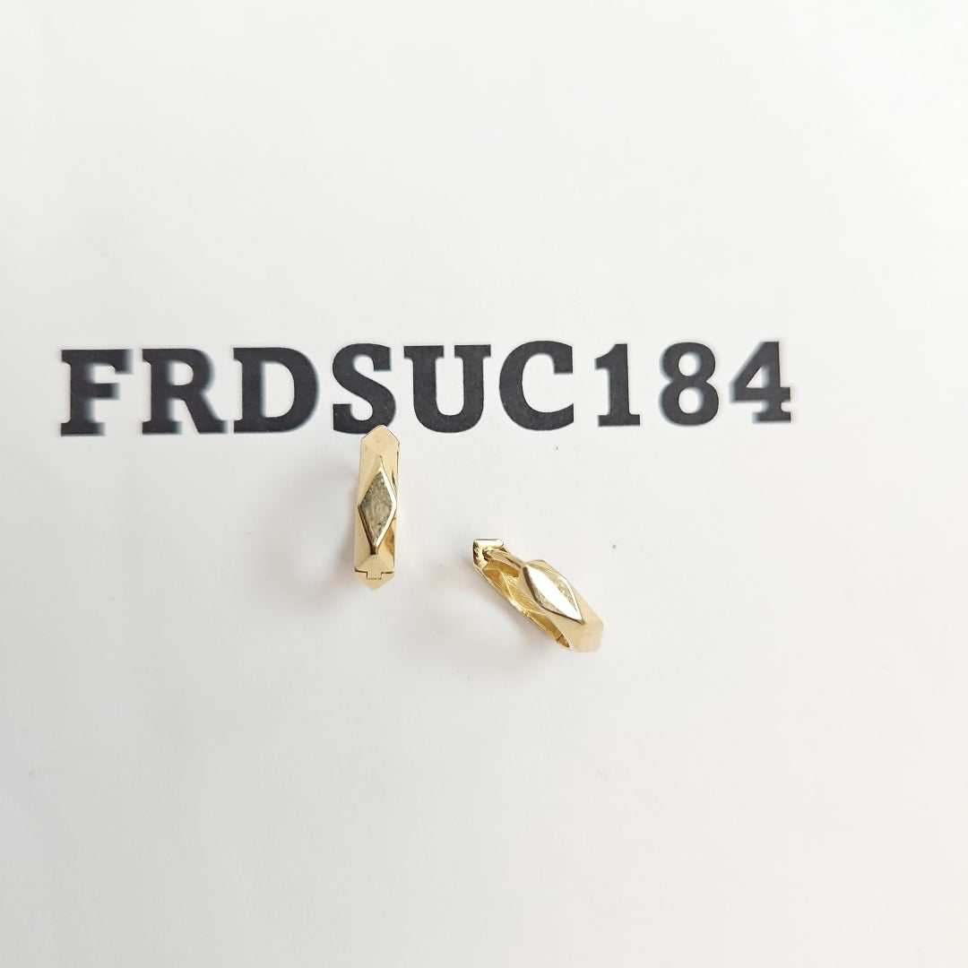 ARRACADAS PAR ORO 14 K 2 GRMS (SEMINUEVO)