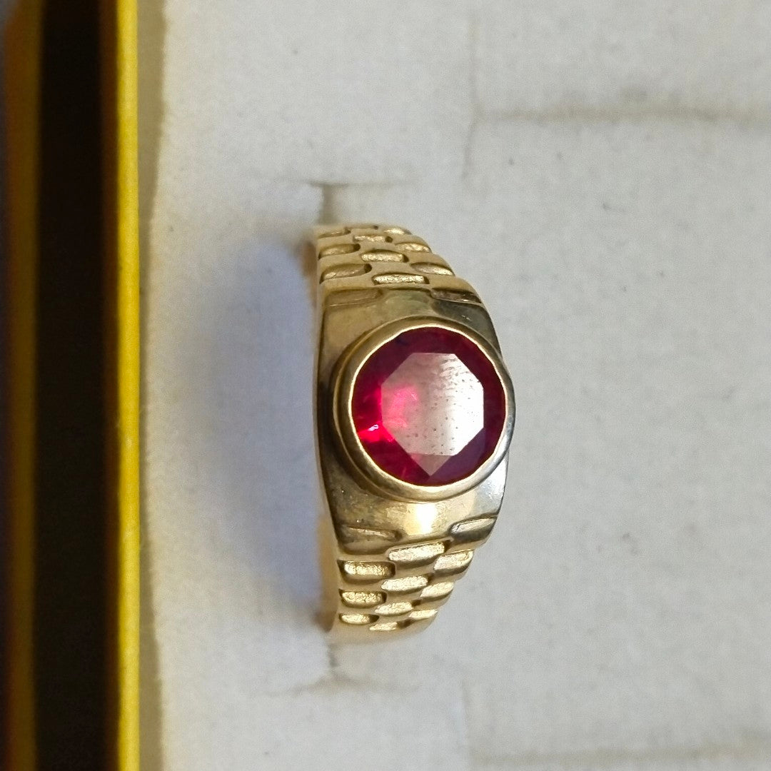 ANILLO ORO 10 K 5.7 GRMS (SEMINUEVO)